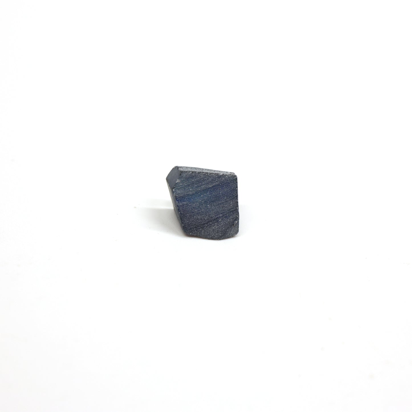 Dark Blue Synthetic Rutile Grade A - Faceting Rough
