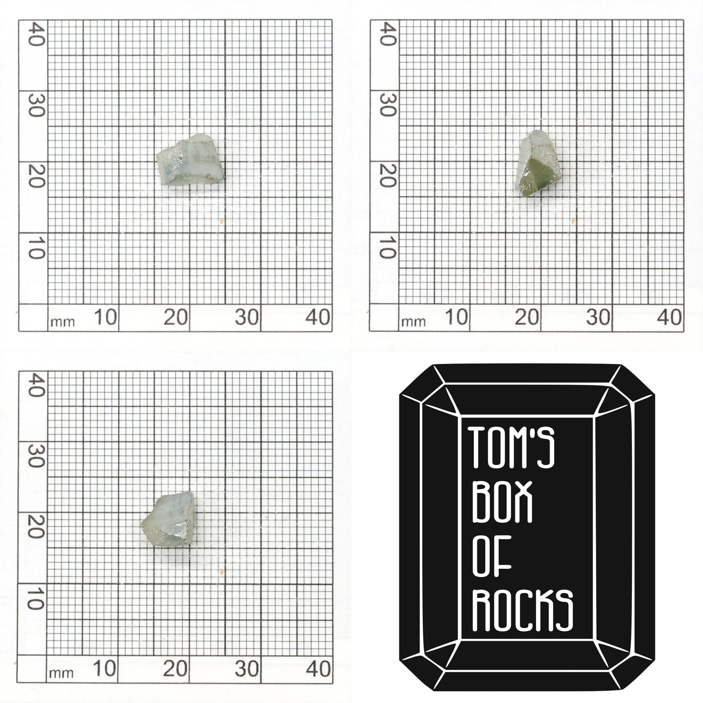 Green Synthetic Rutile Grade A - Faceting Rough