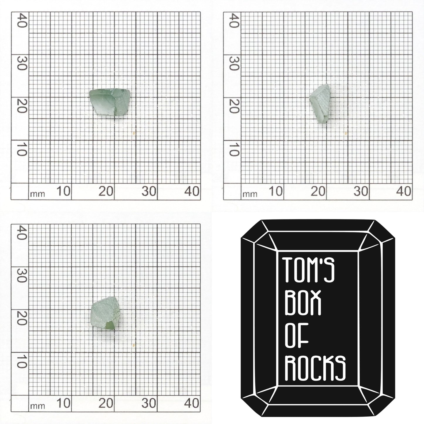 Green Synthetic Rutile Grade A - Faceting Rough