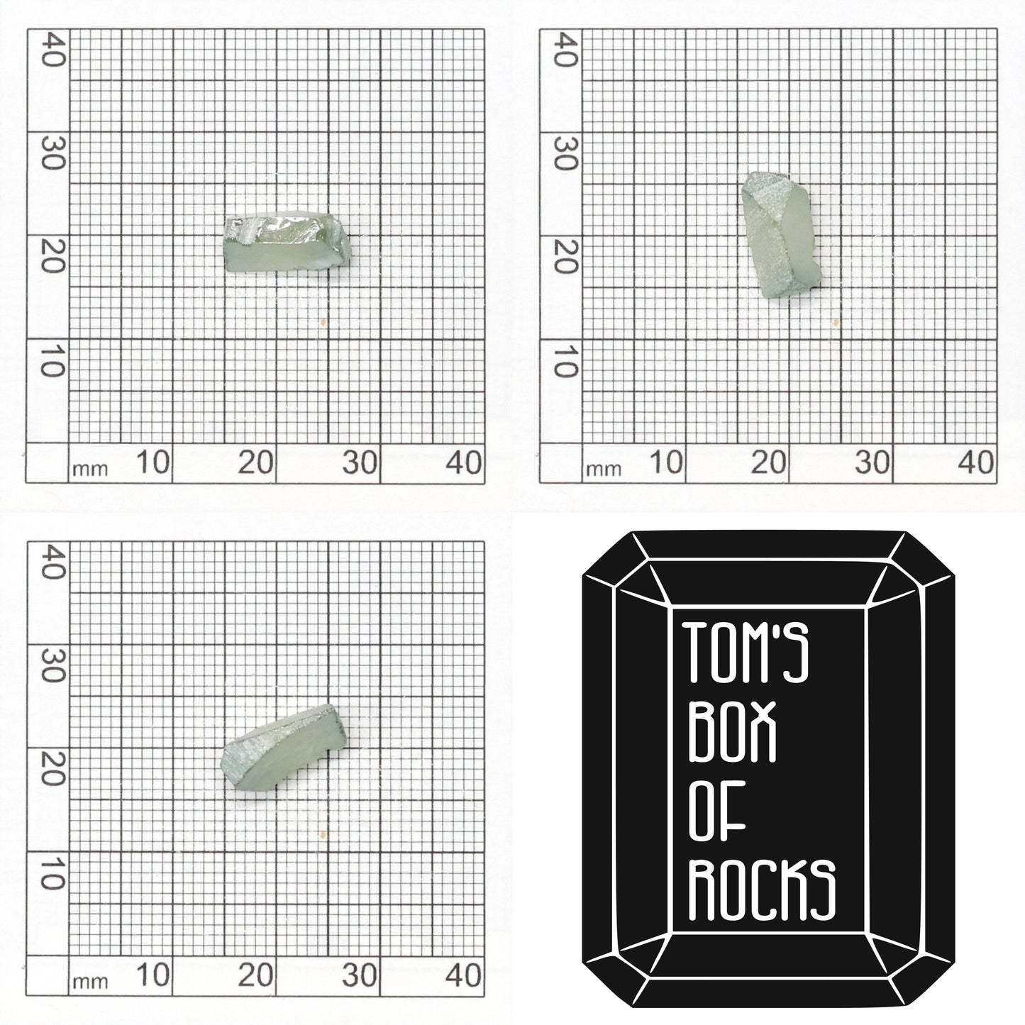 Green Synthetic Rutile Grade A - Faceting Rough