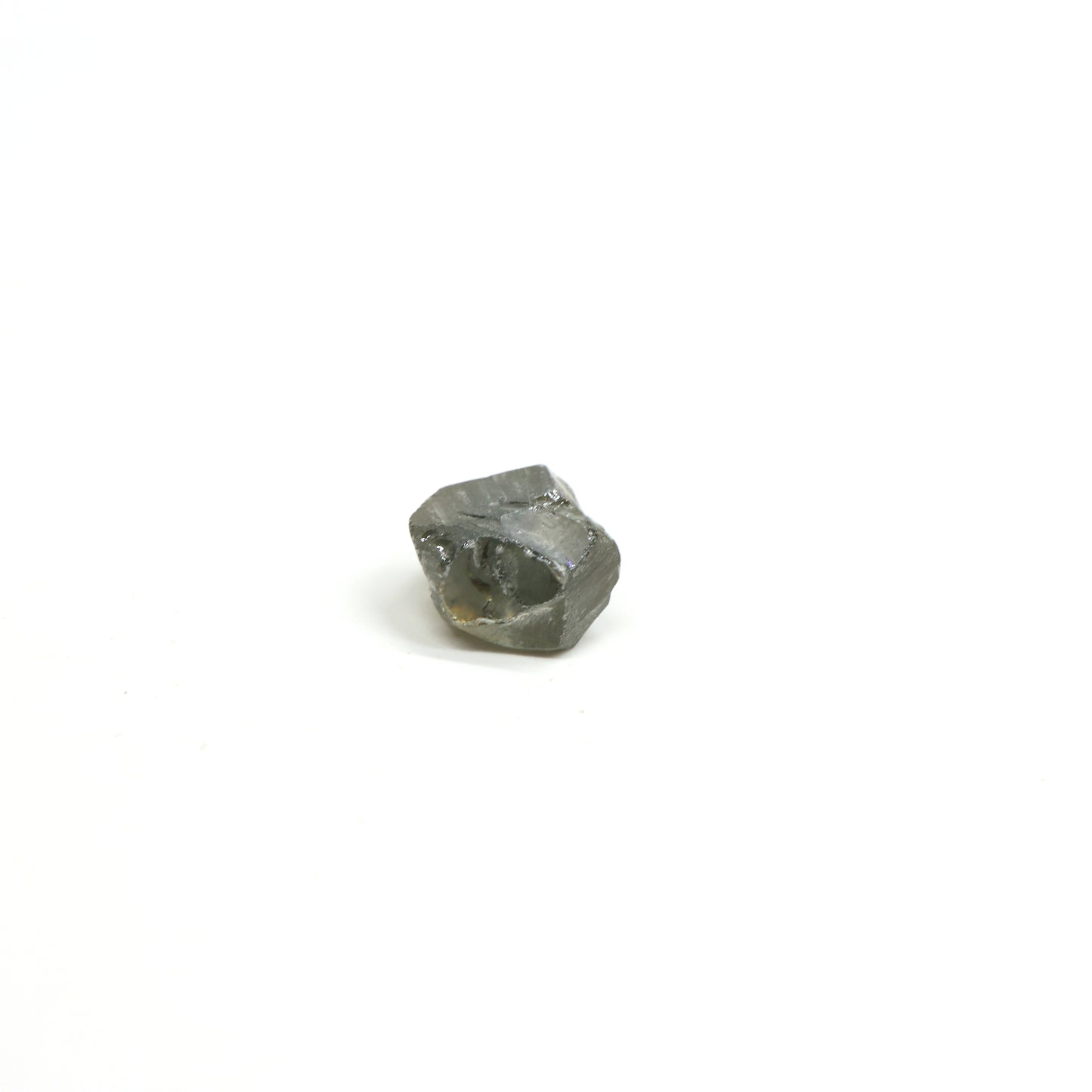 Grey Synthetic Rutile Grade A - Faceting Rough