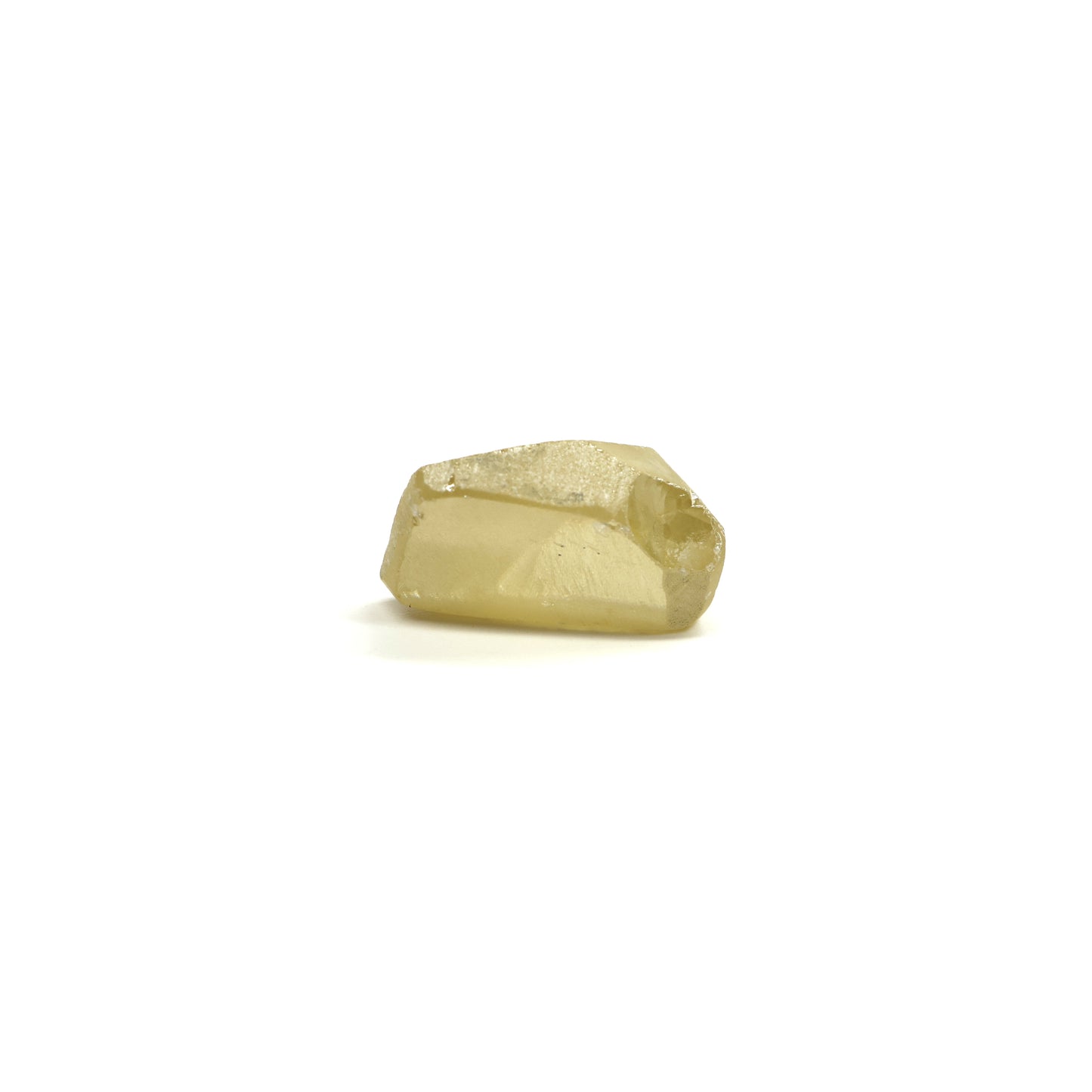 Yellow Synthetic Rutile Grade A - Faceting Rough