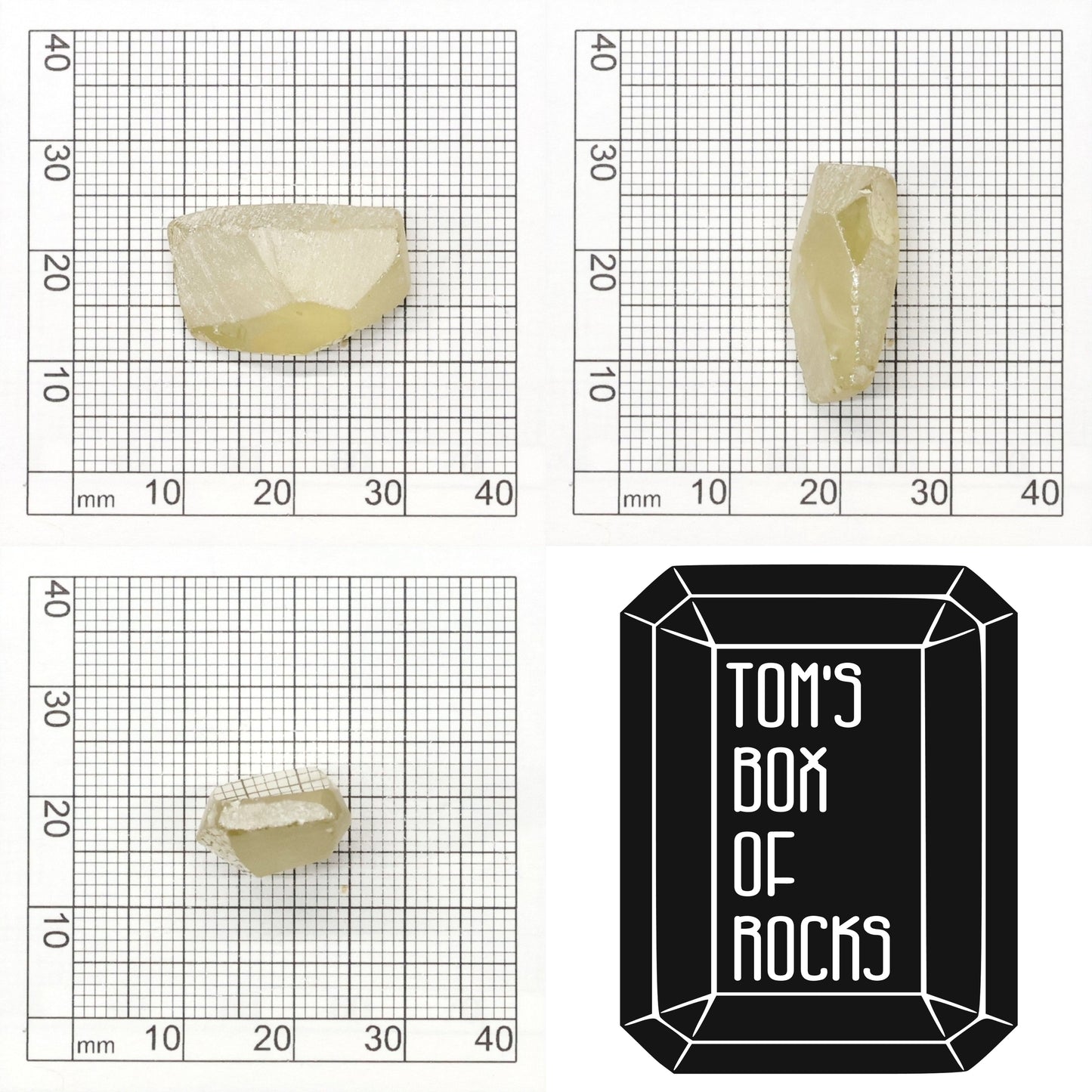 Yellow Synthetic Rutile Grade A - Faceting Rough