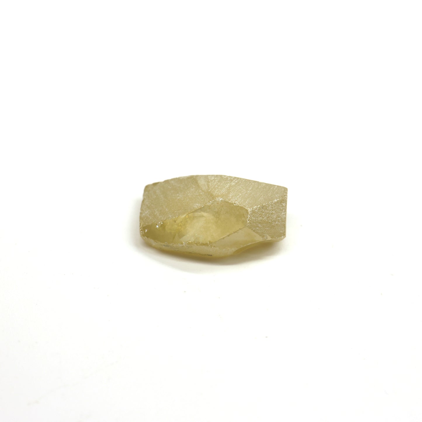 Yellow Synthetic Rutile Grade A - Faceting Rough