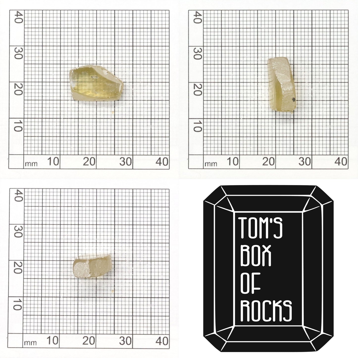Yellow Synthetic Rutile Grade A - Faceting Rough