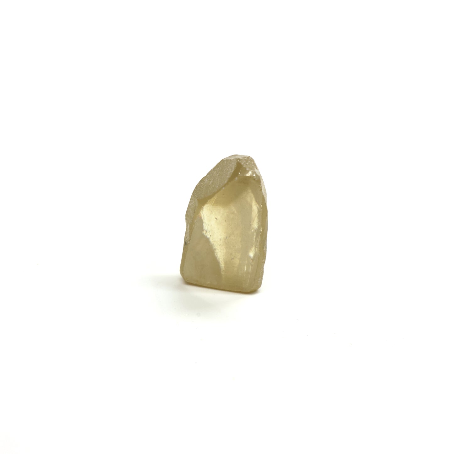 Yellow Synthetic Rutile Grade A - Faceting Rough
