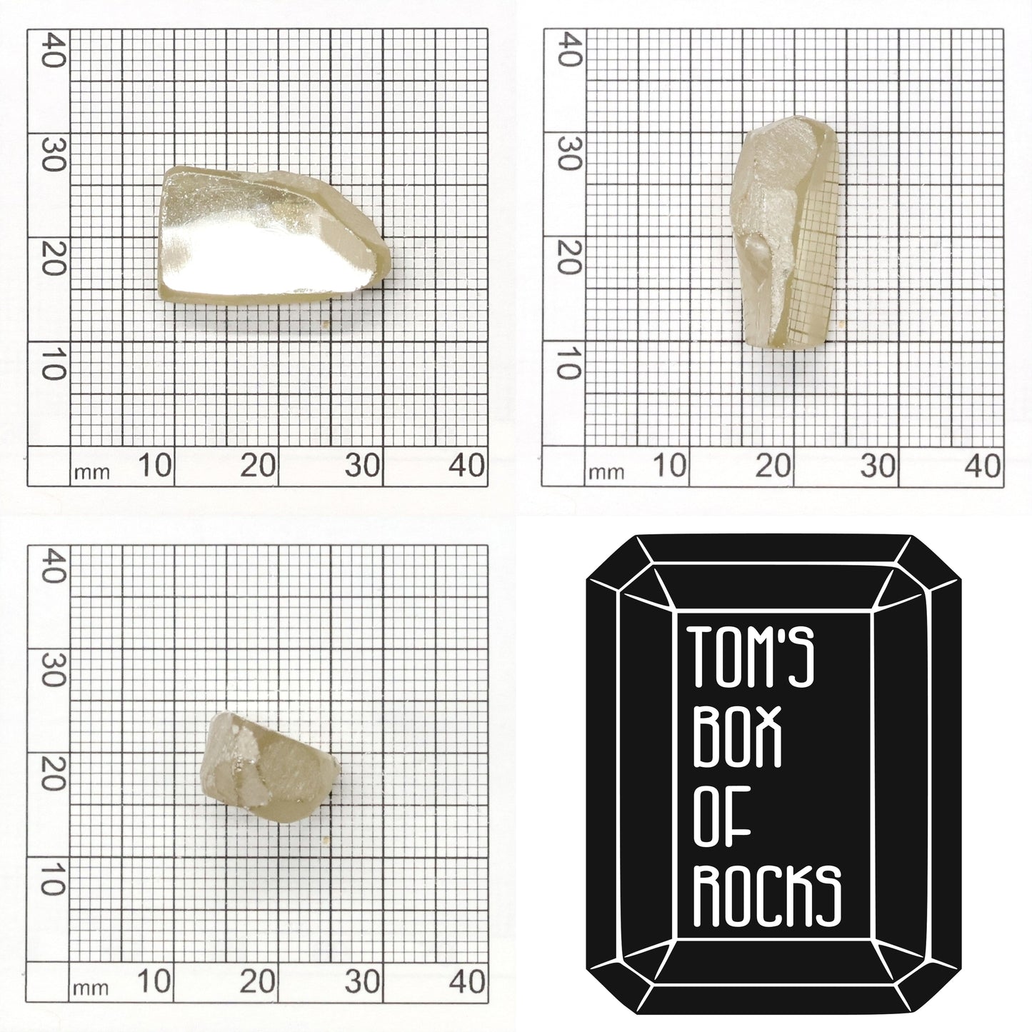 Yellow Synthetic Rutile Grade A - Faceting Rough