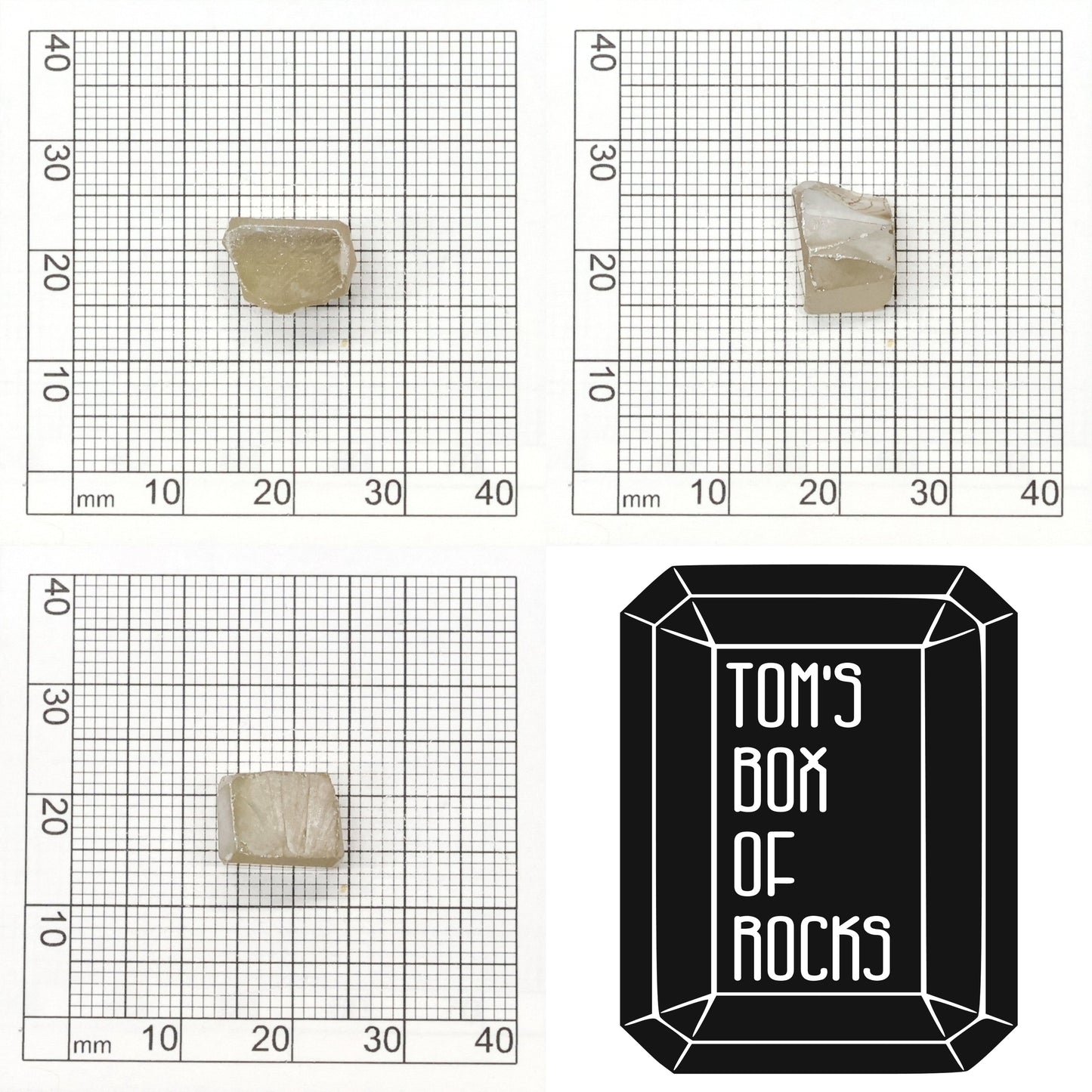 Yellow Synthetic Rutile Grade A - Faceting Rough