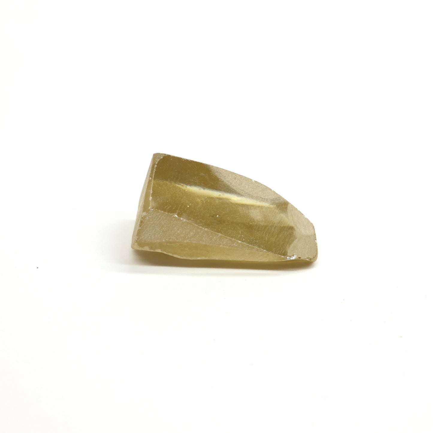 Yellow Synthetic Rutile Grade A - Faceting Rough