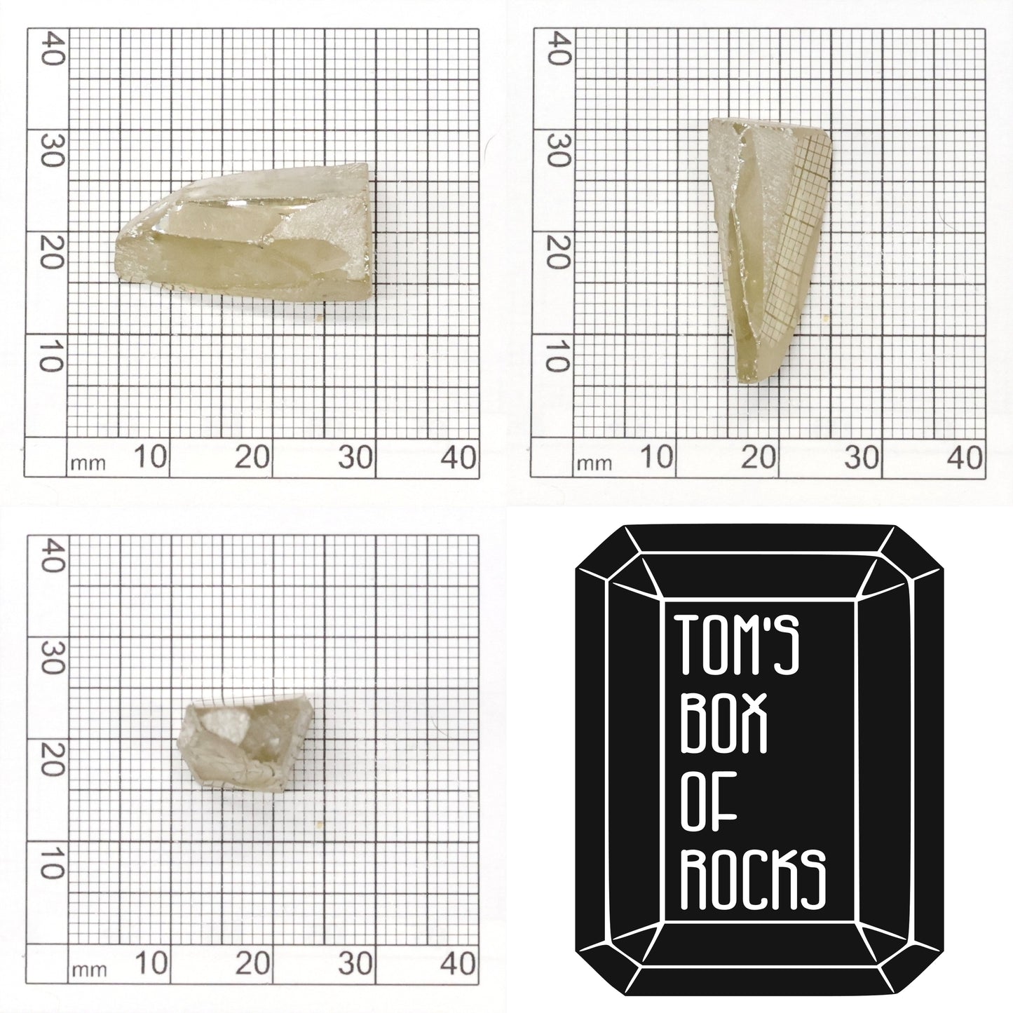 Yellow Synthetic Rutile Grade A - Faceting Rough
