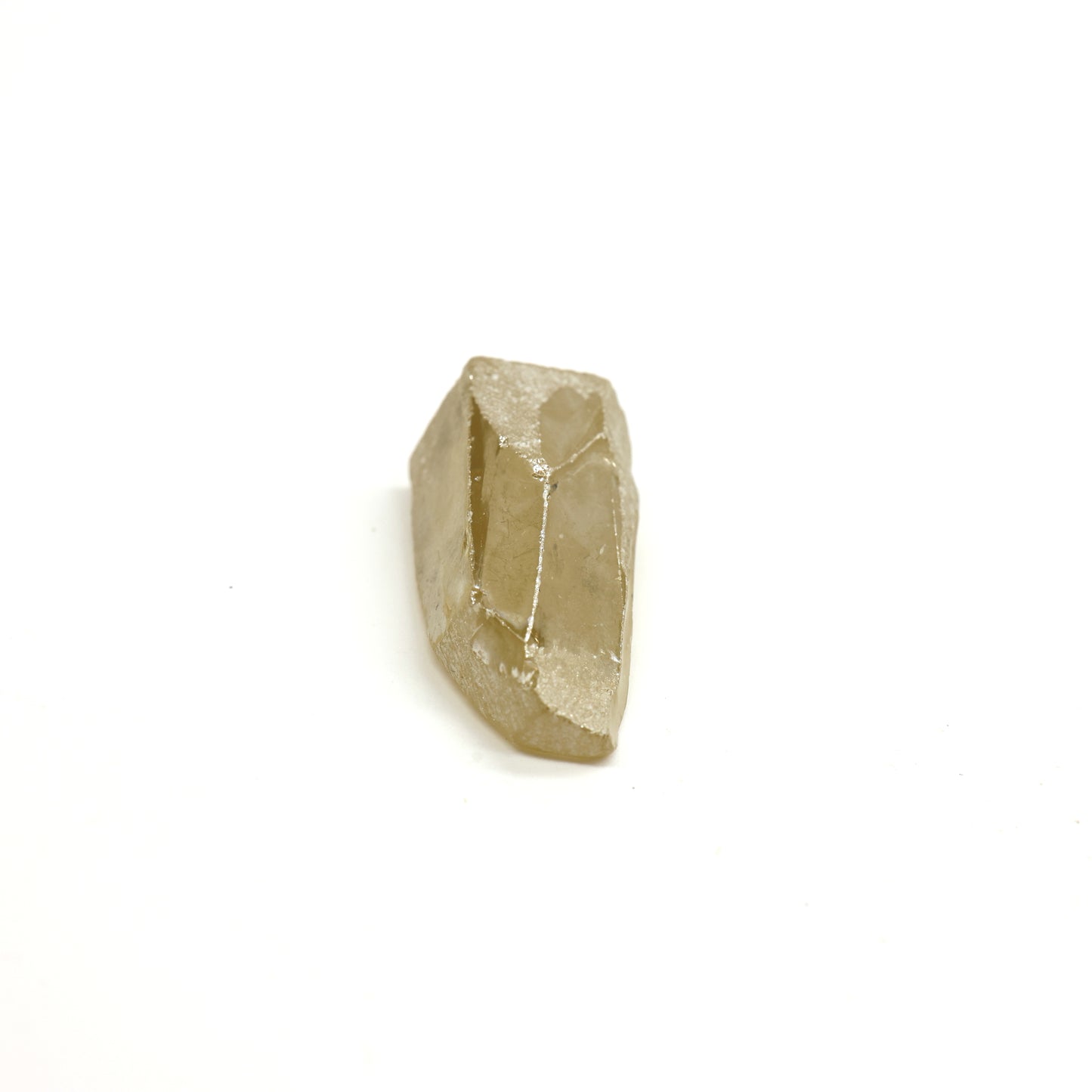 Yellow Synthetic Rutile Grade A - Faceting Rough