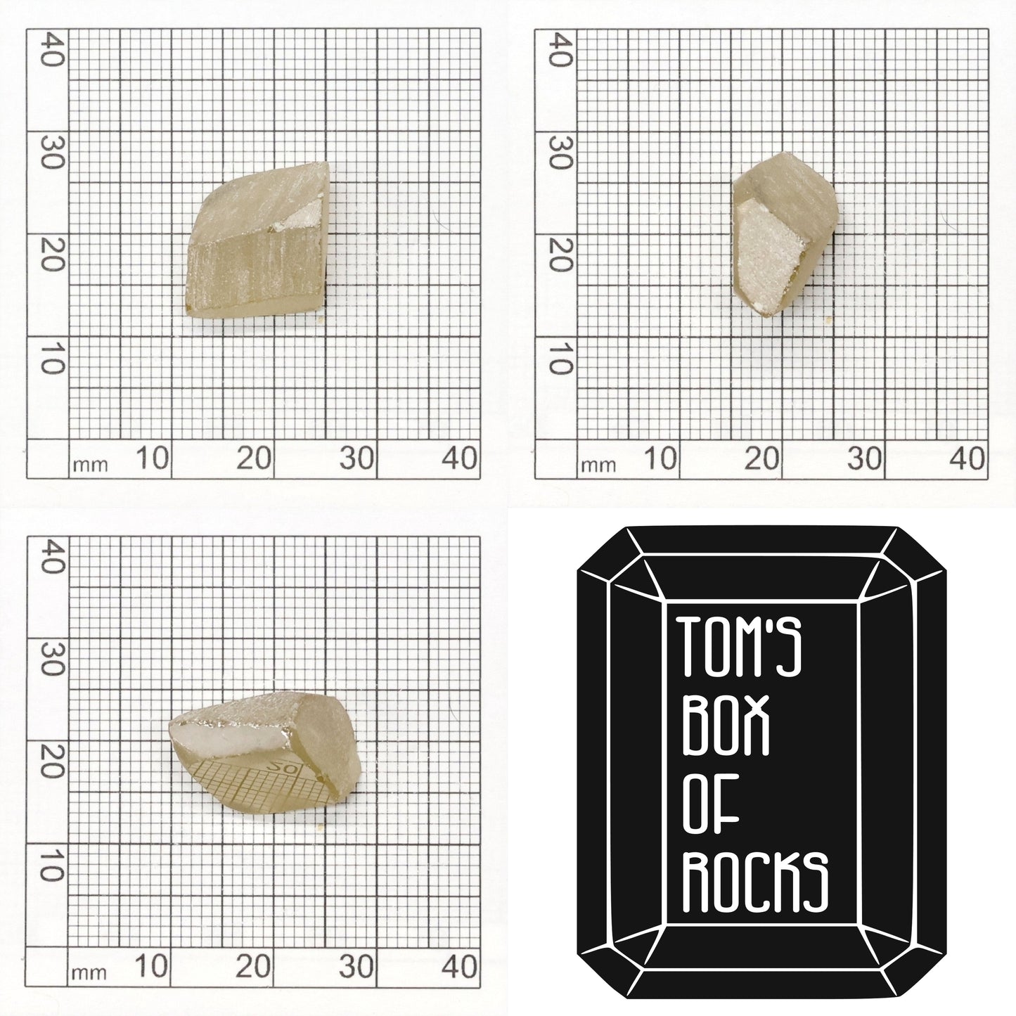 Yellow Synthetic Rutile Grade A - Faceting Rough