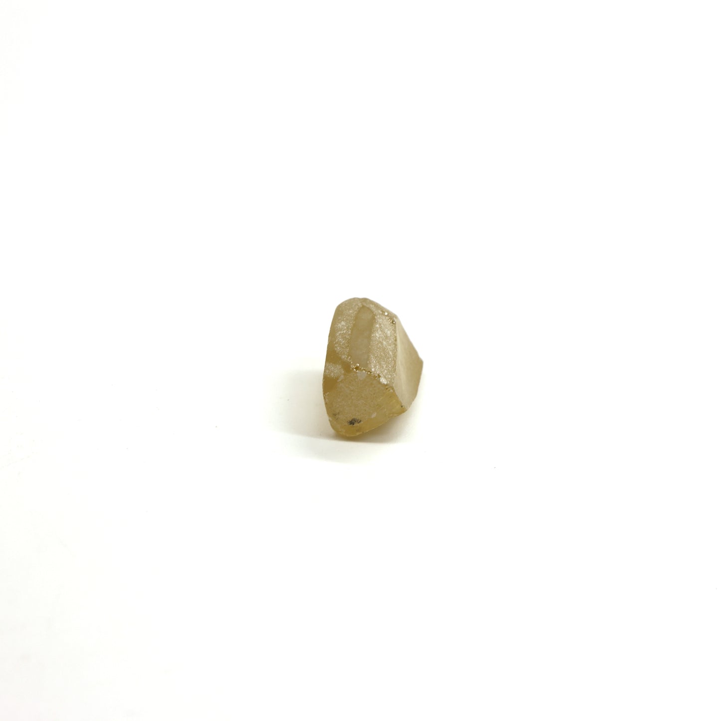 Yellow Synthetic Rutile Grade A - Faceting Rough