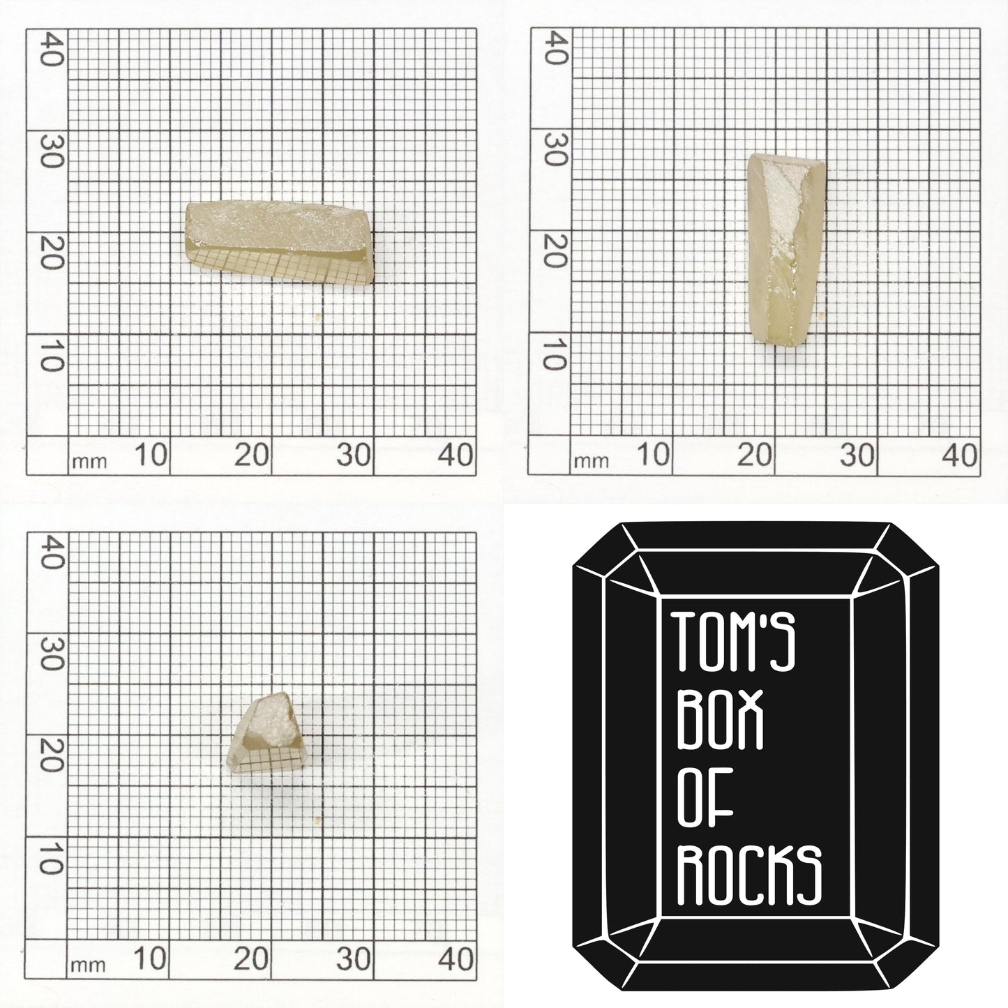 Yellow Synthetic Rutile Grade A - Faceting Rough