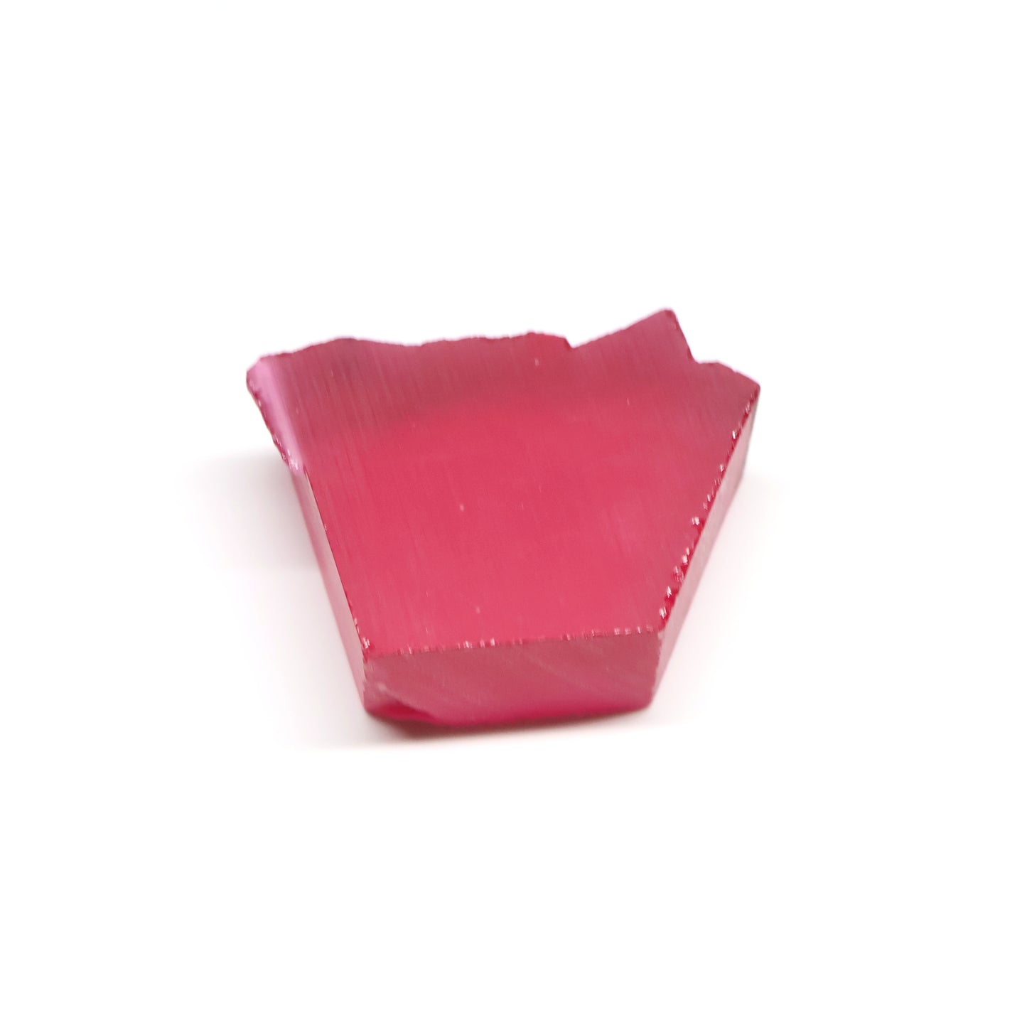 Titanium Pink Czochralski Pulled Sapphire - Grade A - Faceting Rough