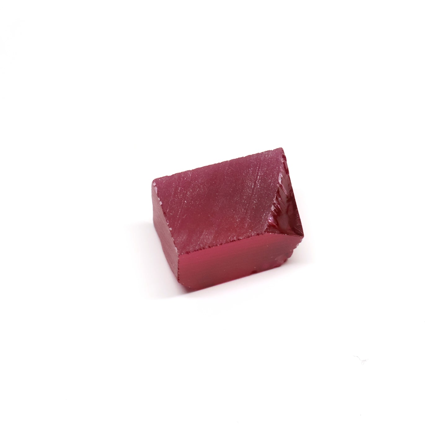 Titanium Pink Czochralski Pulled Sapphire - Grade A - Faceting Rough