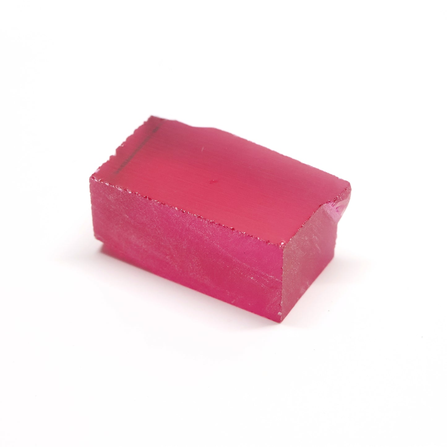 Titanium Pink Czochralski Pulled Sapphire - Grade A - Faceting Rough