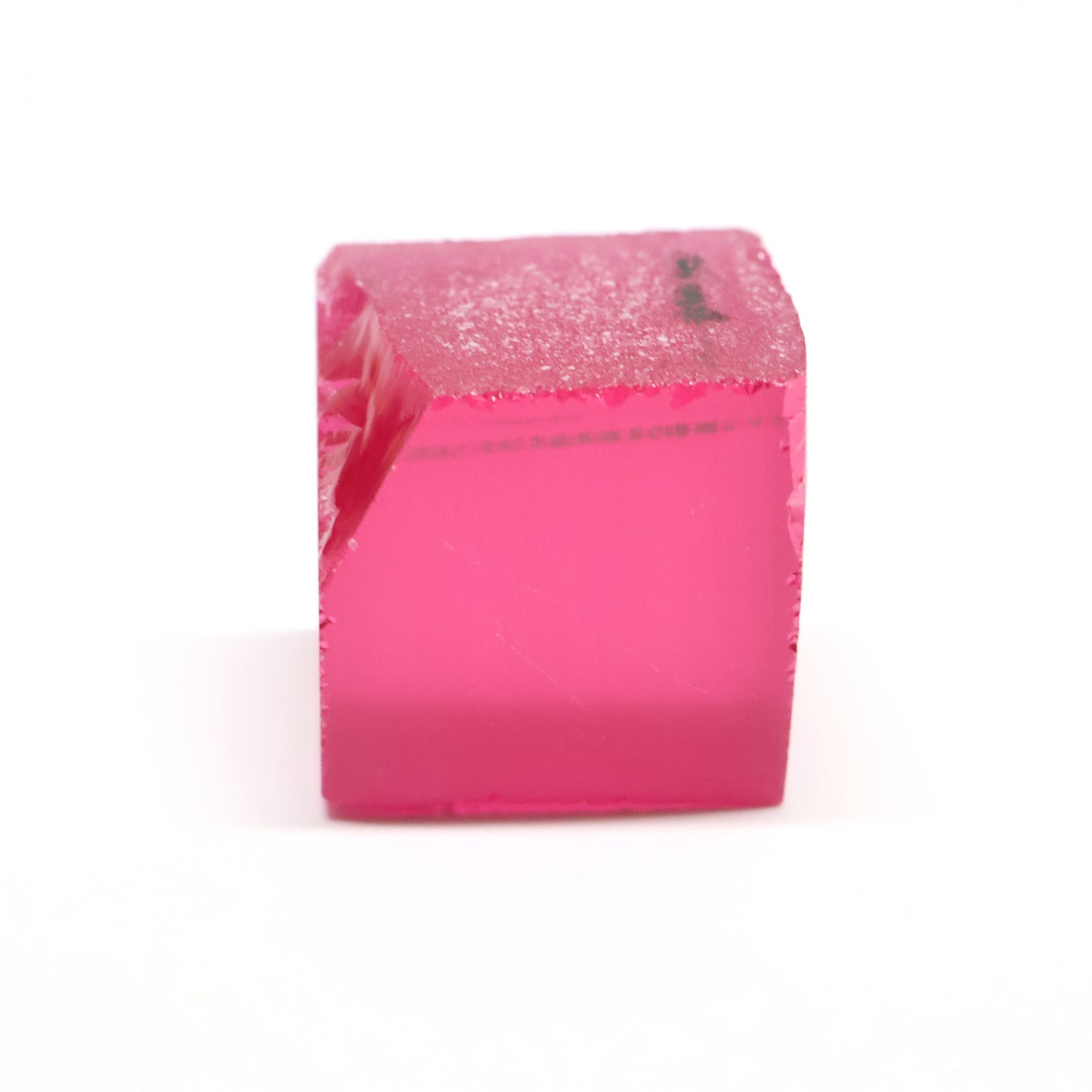 Titanium Pink Czochralski Pulled Sapphire - Grade A - Faceting Rough