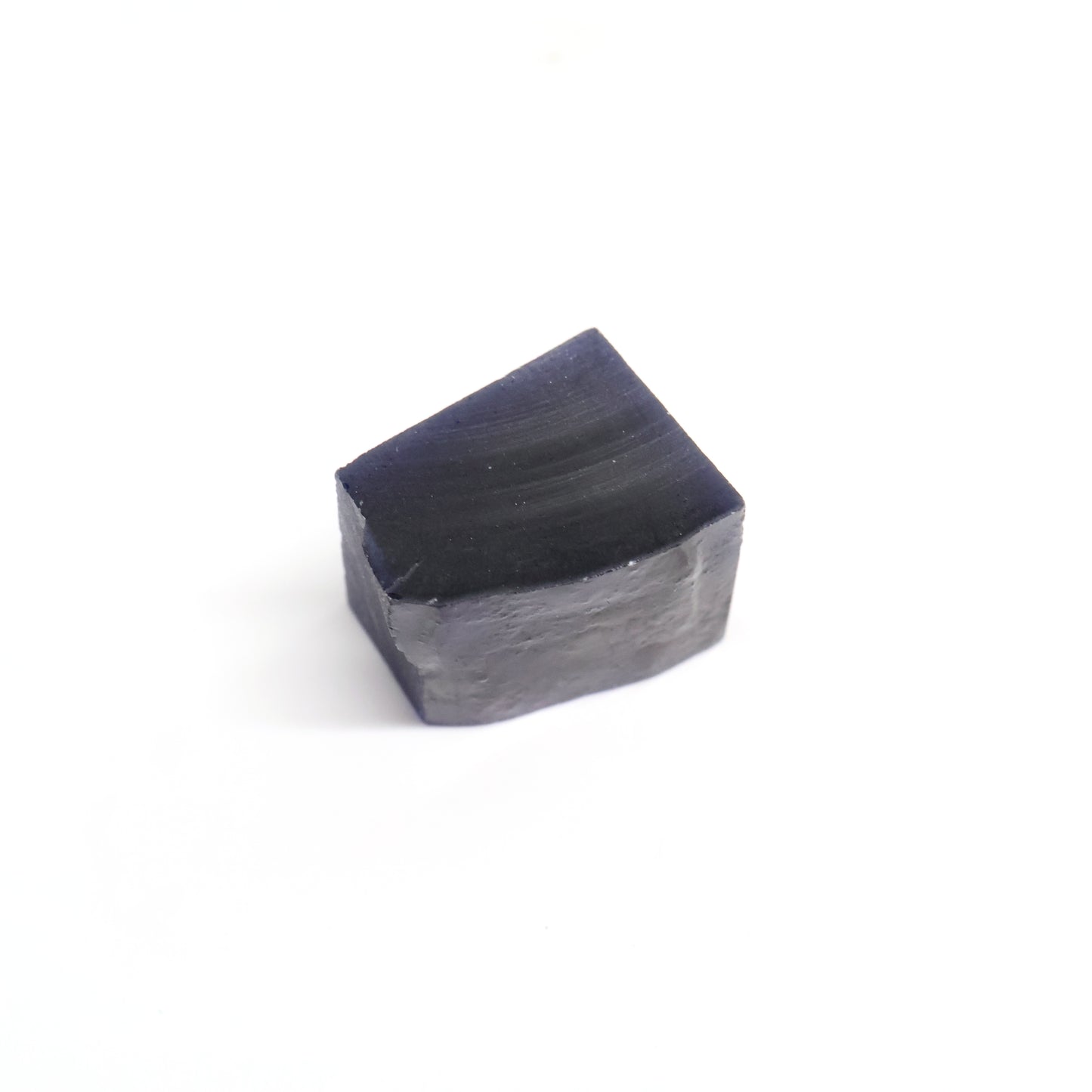 Dark Blue Czochralski Pulled Sapphire - Grade A - Faceting Rough