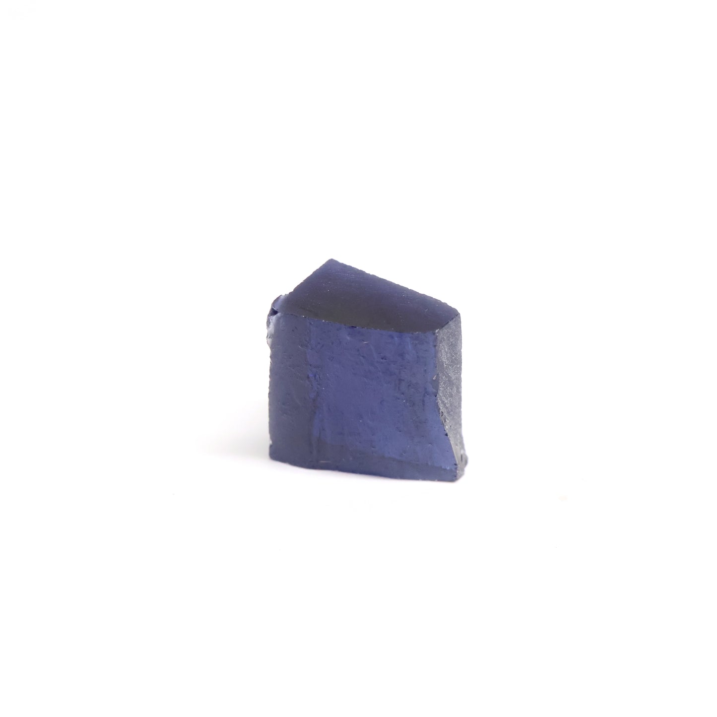 Dark Blue Czochralski Pulled Sapphire - Grade A - Faceting Rough