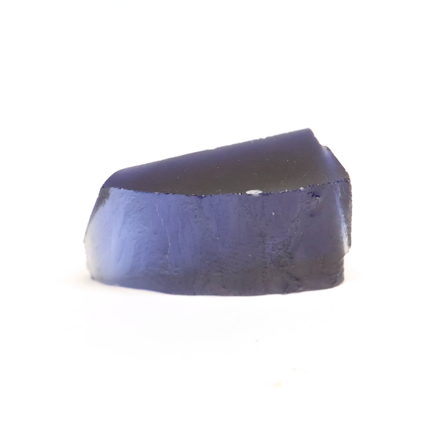 Dark Blue Czochralski Pulled Sapphire - Grade A - Faceting Rough