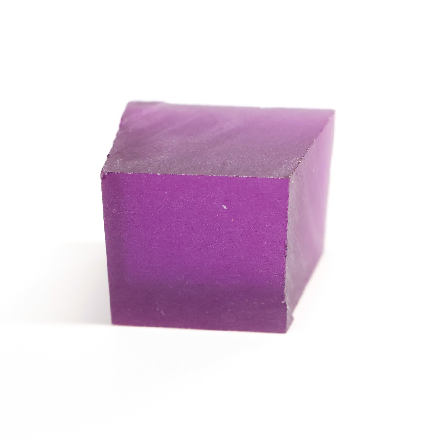 Purple Czochralski Pulled Sapphire (Reddish Hue) - Grade A - Faceting Rough