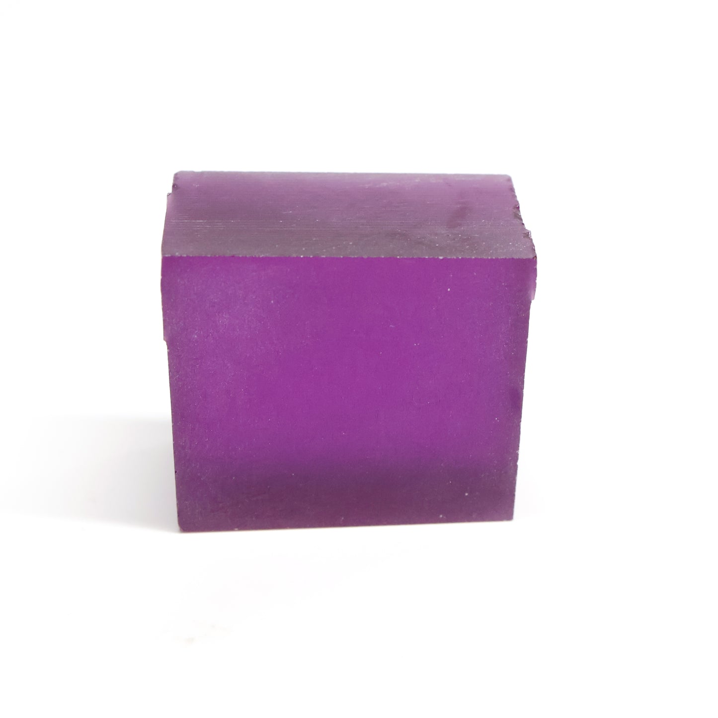 Purple Czochralski Pulled Sapphire (Reddish Hue) - Grade A - Faceting Rough