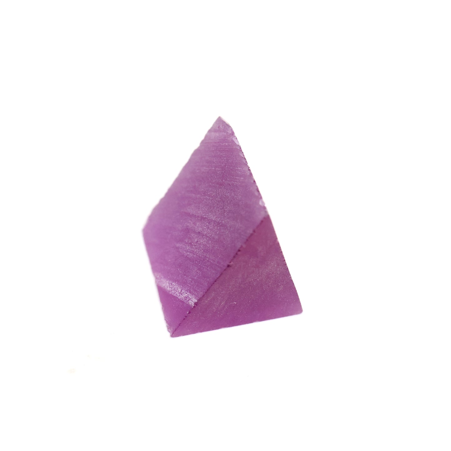 Purple Czochralski Pulled Sapphire (Reddish Hue) - Grade A - Faceting Rough
