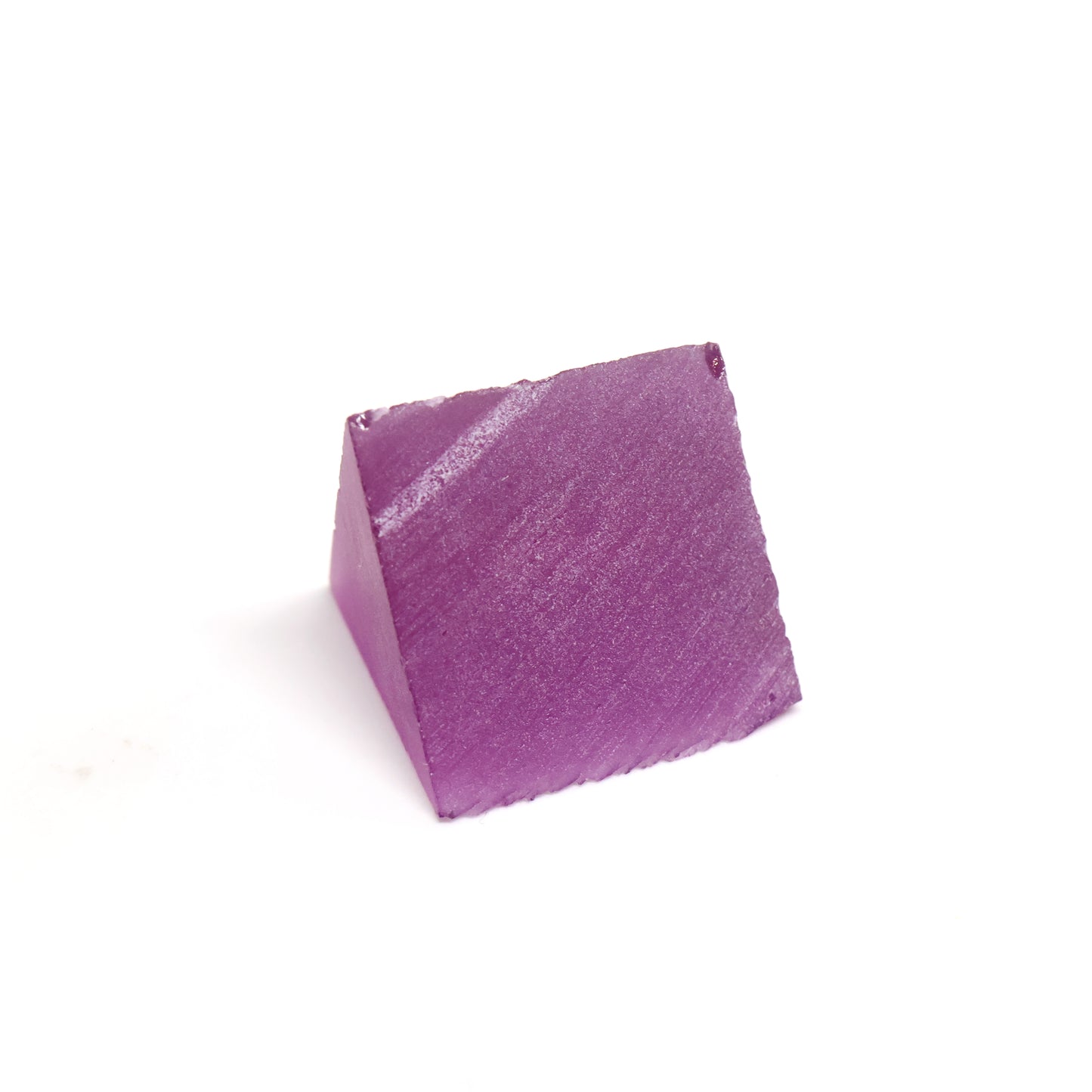 Purple Czochralski Pulled Sapphire (Reddish Hue) - Grade A - Faceting Rough