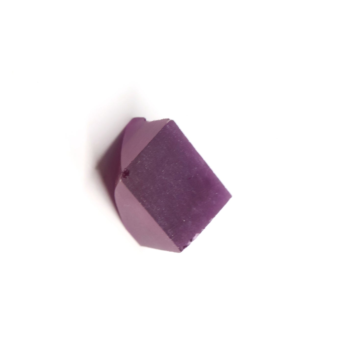 Purple Czochralski Pulled Sapphire (Reddish Hue) - Grade A - Faceting Rough