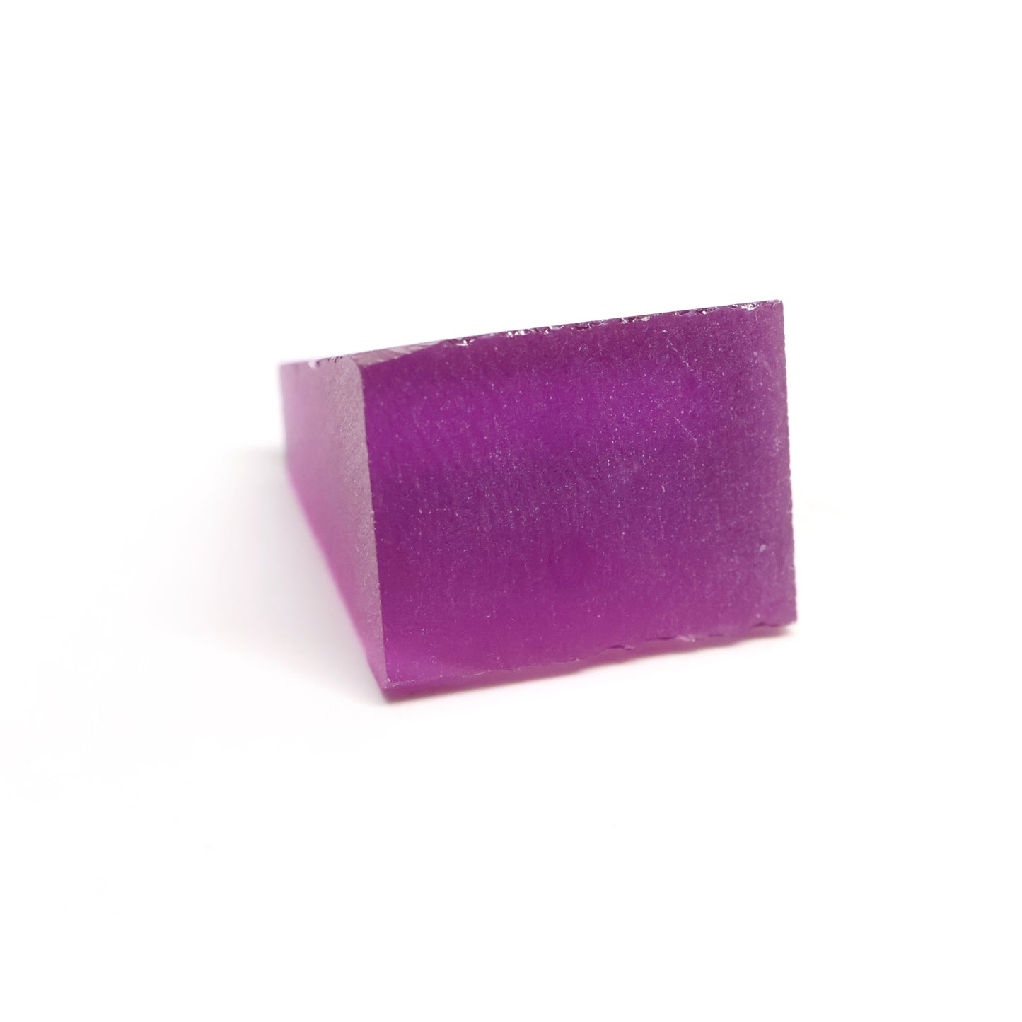 Purple Czochralski Pulled Sapphire (Reddish Hue) - Grade A - Faceting Rough