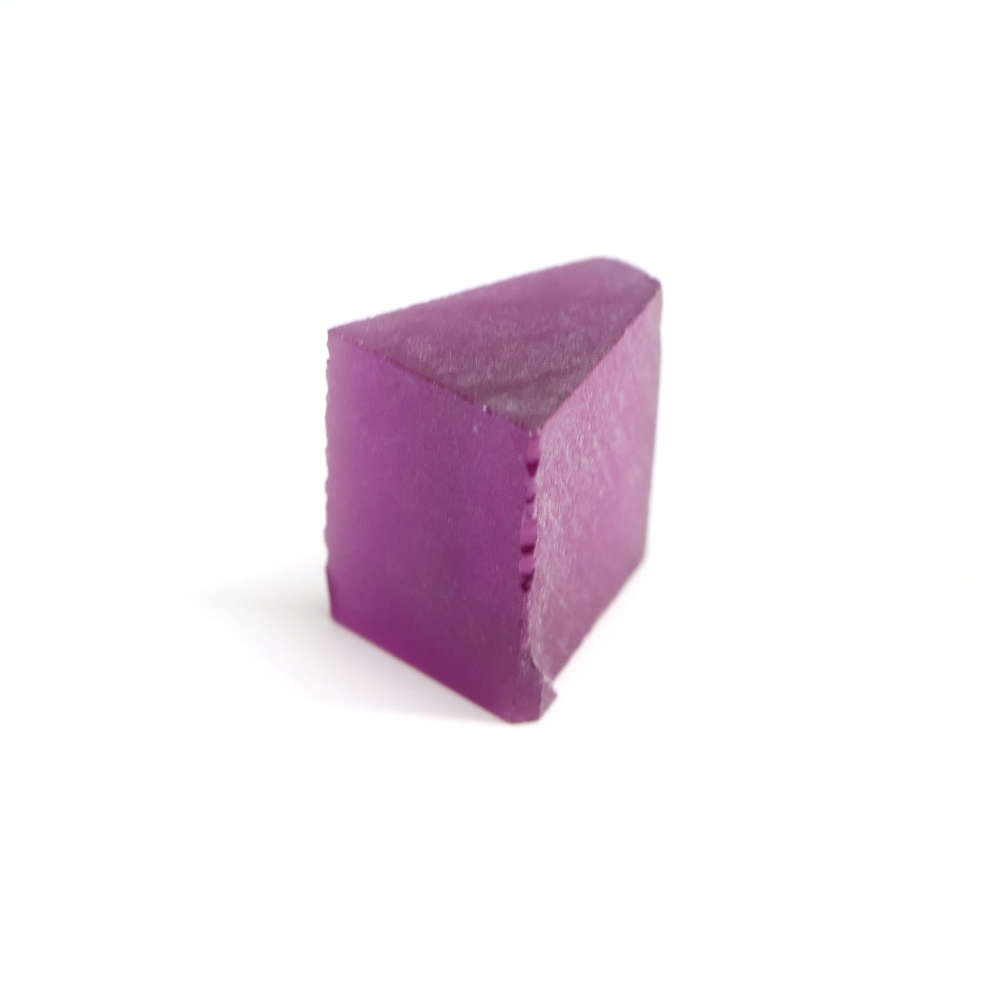 Purple Czochralski Pulled Sapphire (Reddish Hue) - Grade A - Faceting Rough