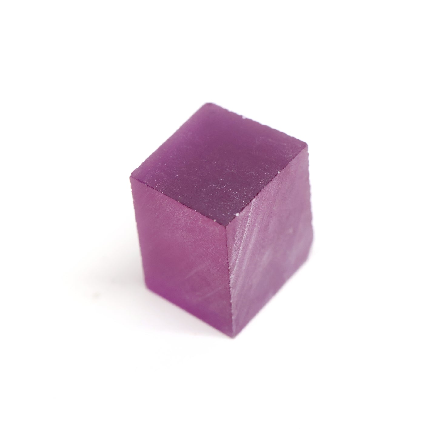 Purple Czochralski Pulled Sapphire (Reddish Hue) - Grade A - Faceting Rough