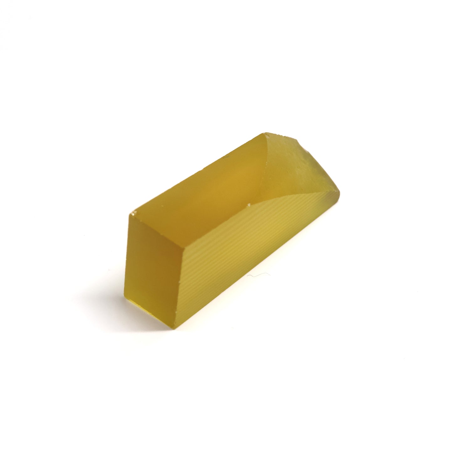 Medium Yellow Czochralski Pulled Sapphire - Grade A - Faceting Rough