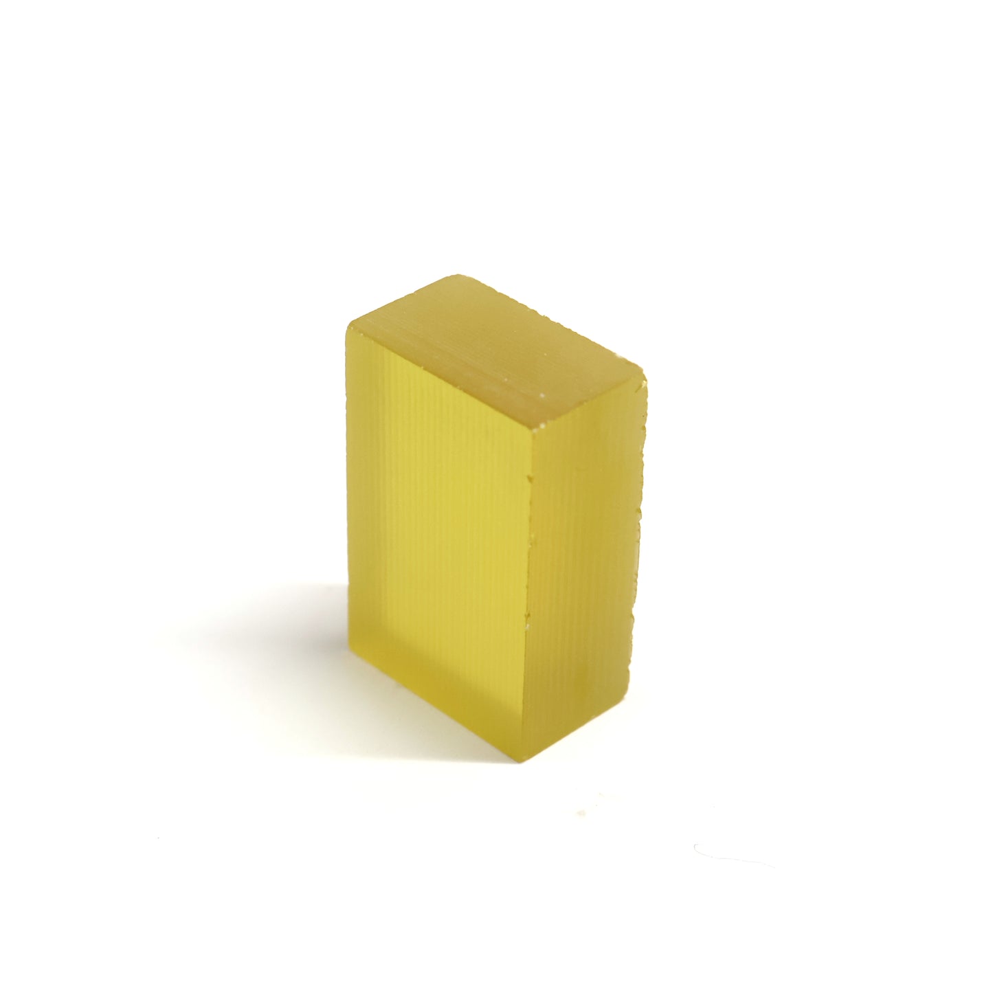 Medium Yellow Czochralski Pulled Sapphire - Grade A - Faceting Rough
