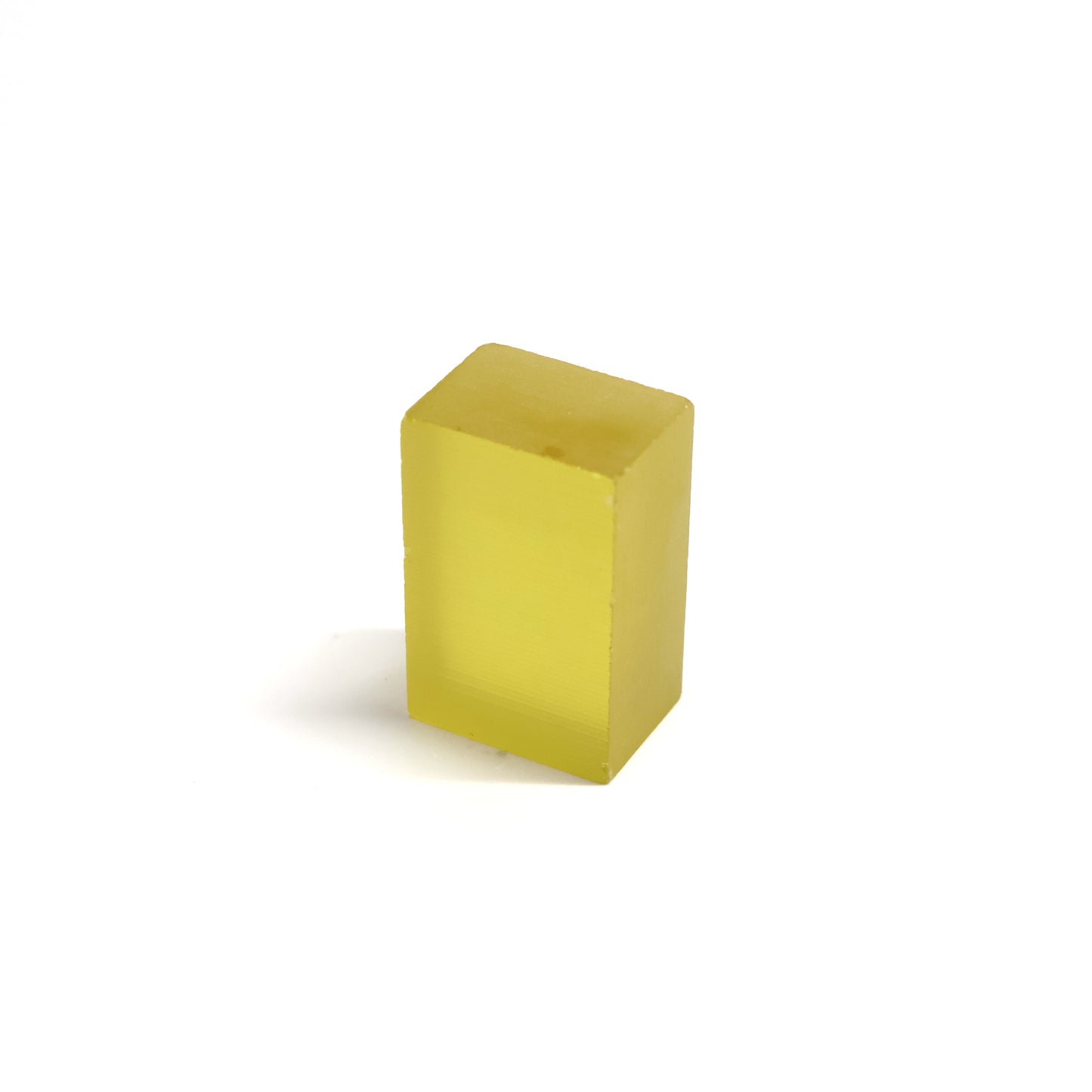 Medium Yellow Czochralski Pulled Sapphire - Grade A - Faceting Rough