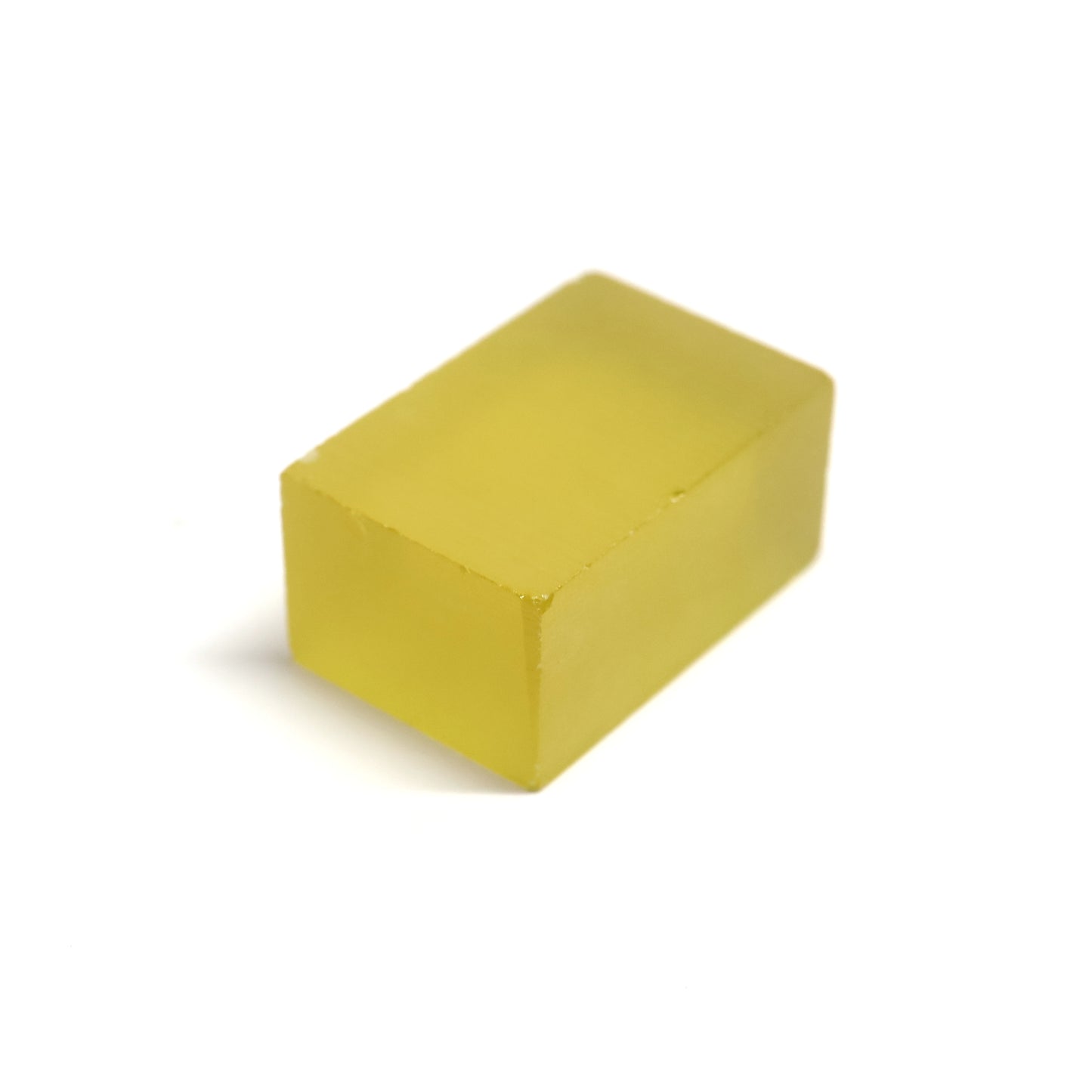 Medium Yellow Czochralski Pulled Sapphire - Grade A - Faceting Rough