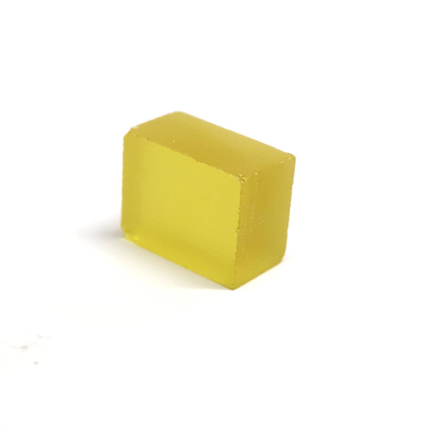 Medium Yellow Czochralski Pulled Sapphire - Grade A - Faceting Rough