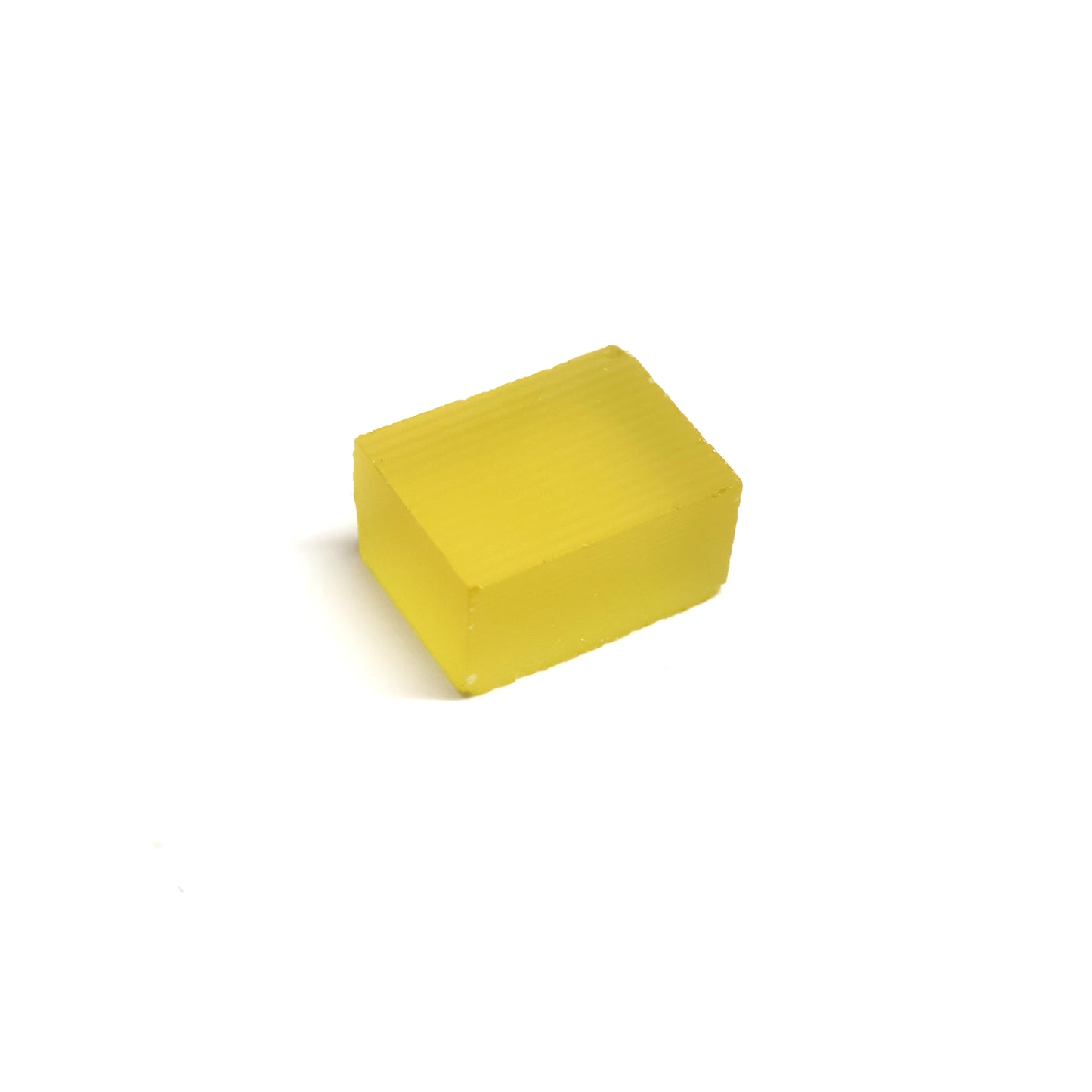 Medium Yellow Czochralski Pulled Sapphire - Grade A - Faceting Rough
