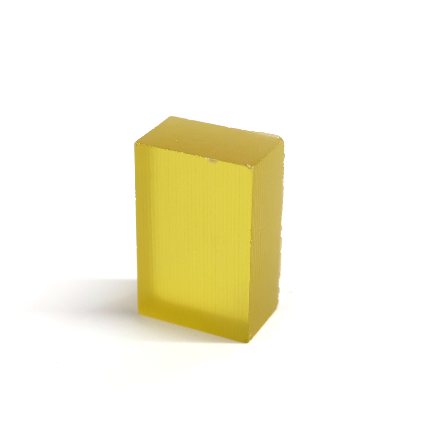 Medium Yellow Czochralski Pulled Sapphire - Grade A - Faceting Rough