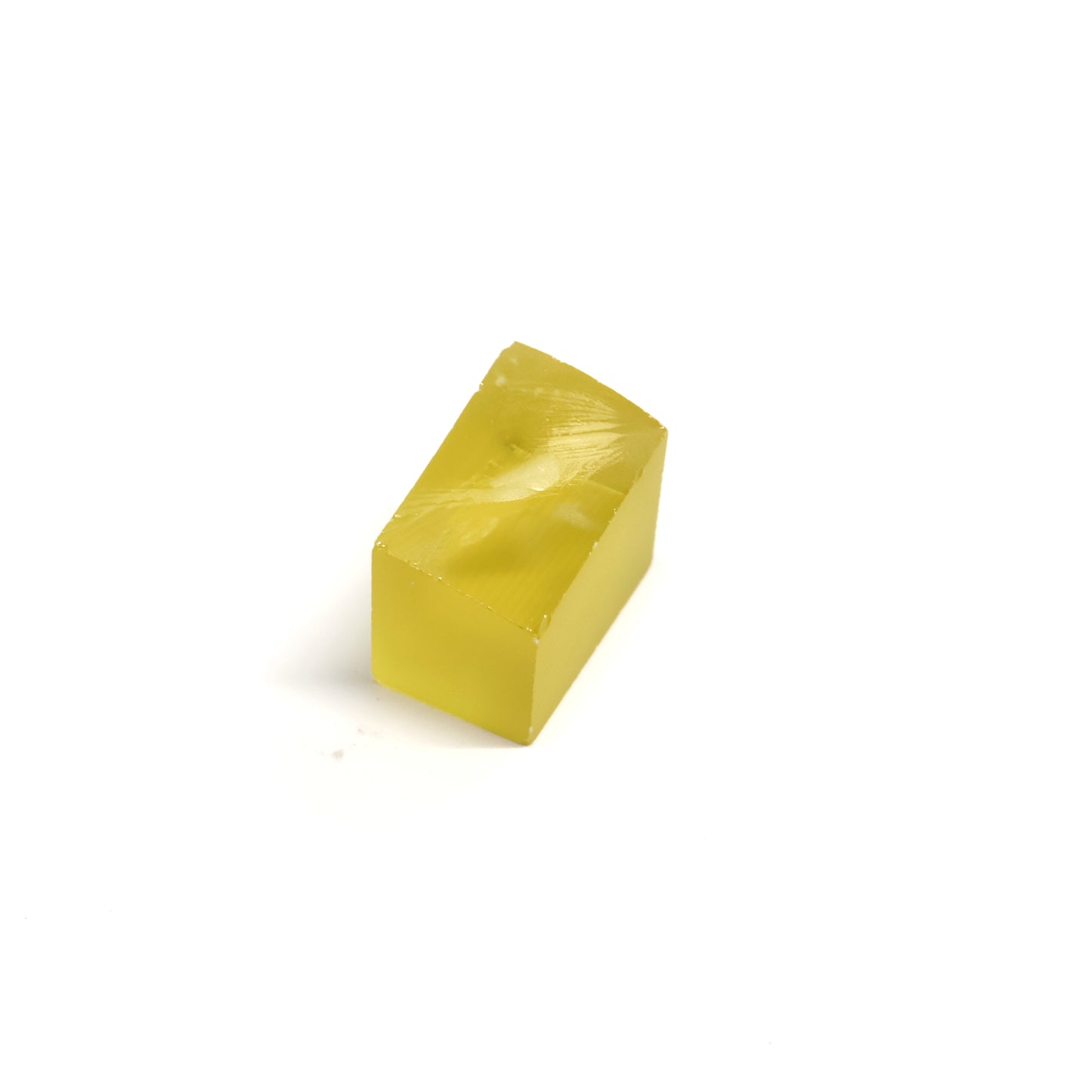 Medium Yellow Czochralski Pulled Sapphire - Grade A - Faceting Rough