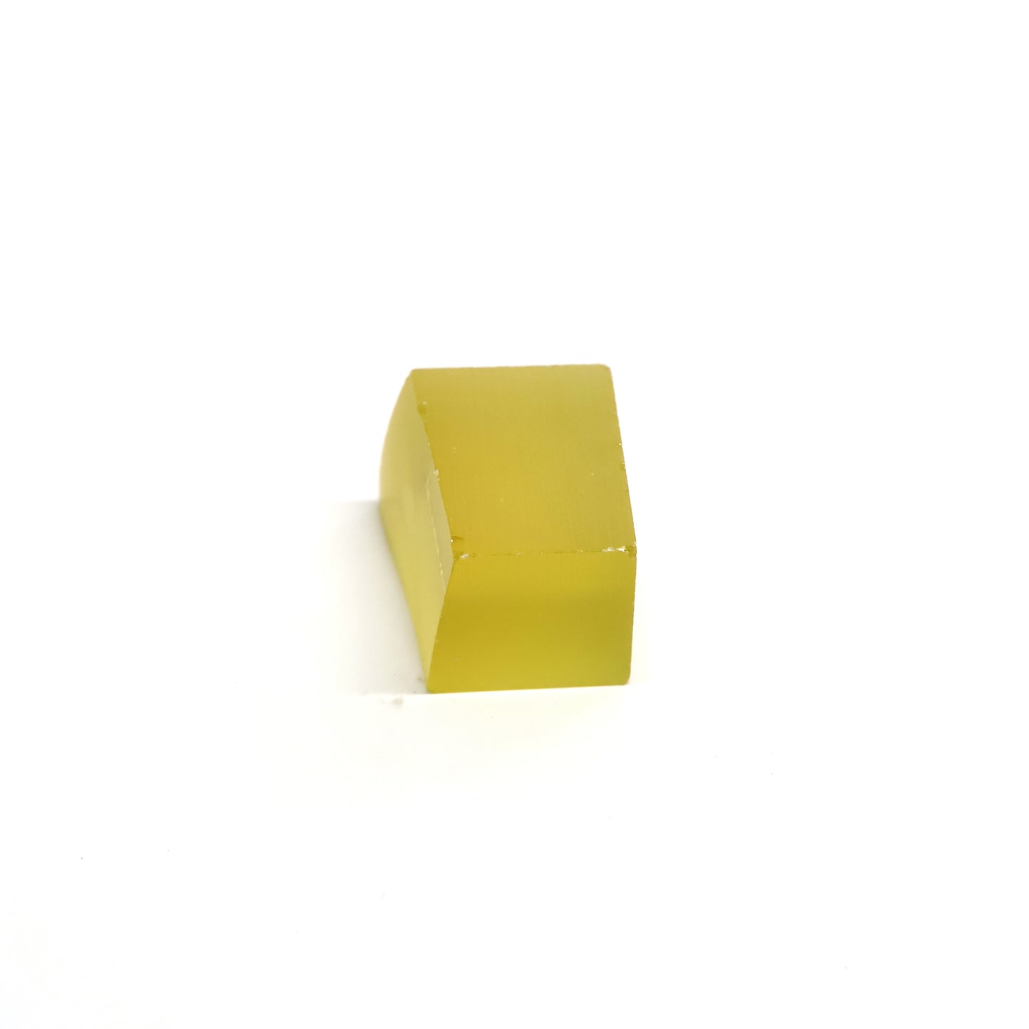 Medium Yellow Czochralski Pulled Sapphire - Grade A - Faceting Rough