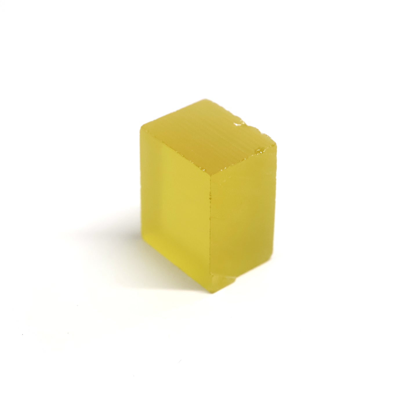 Medium Yellow Czochralski Pulled Sapphire - Grade A - Faceting Rough