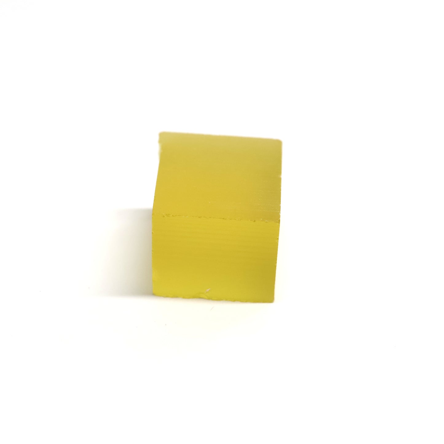 Medium Yellow Czochralski Pulled Sapphire - Grade A - Faceting Rough