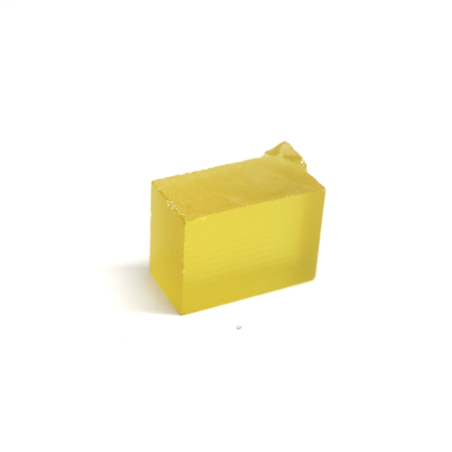 Medium Yellow Czochralski Pulled Sapphire - Grade A - Faceting Rough