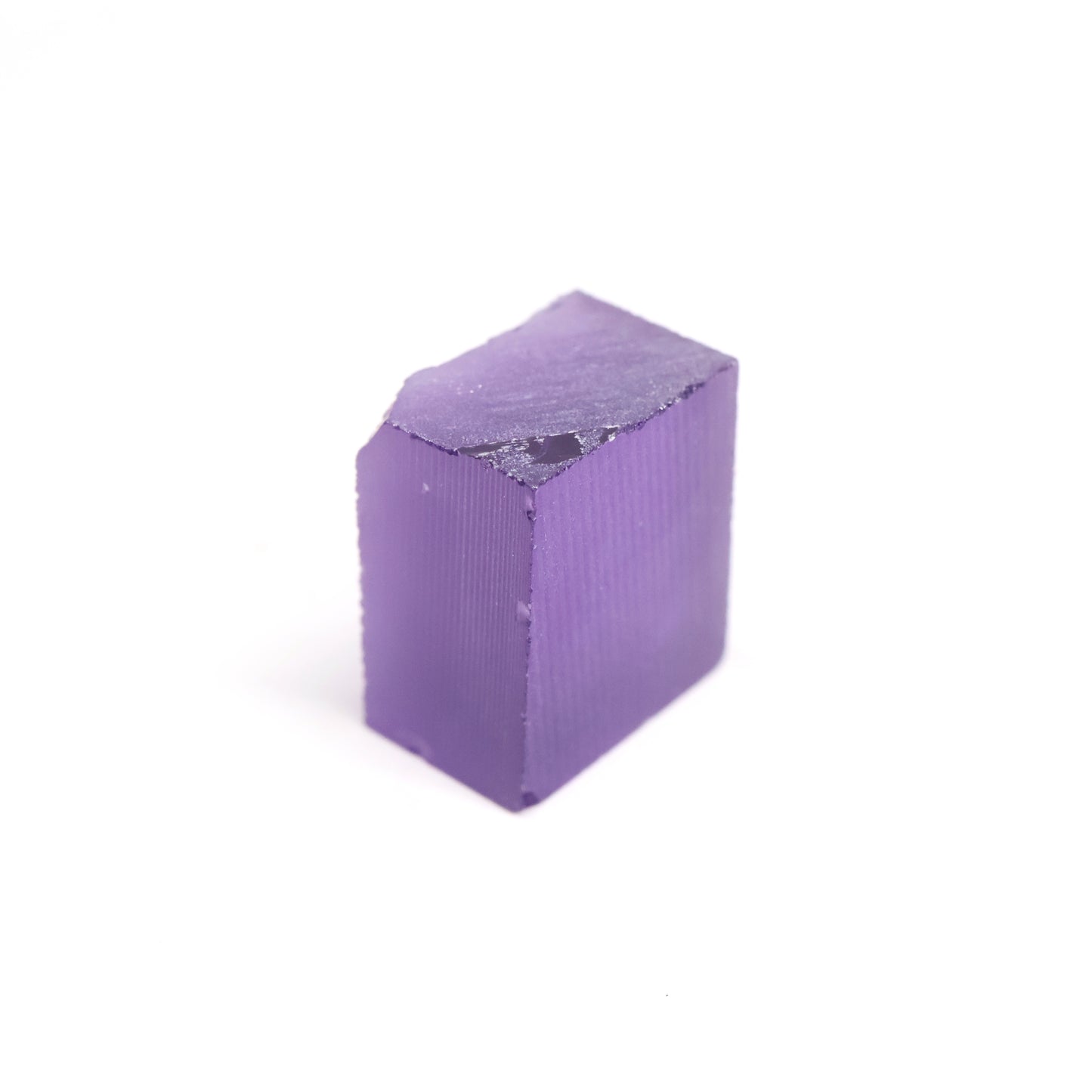 Purple Czochralski Pulled Sapphire (Bluish Hue) - Grade A - Faceting Rough