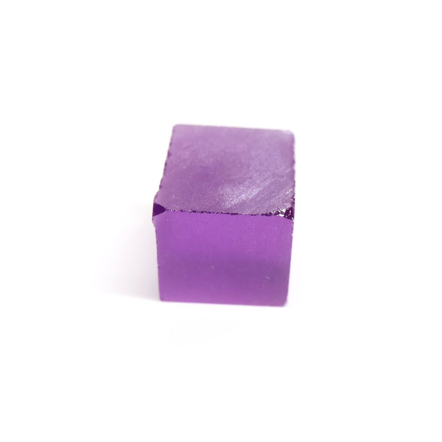 Purple Czochralski Pulled Sapphire (Bluish Hue) - Grade A - Faceting Rough