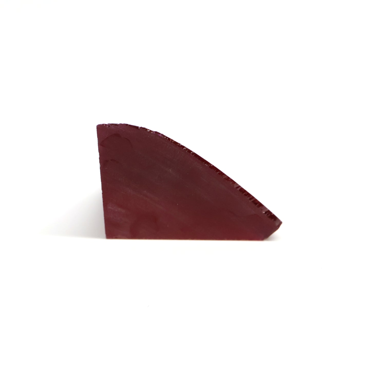Pigeon Blood Red Czochralski Pulled Ruby - Grade A - Faceting Rough