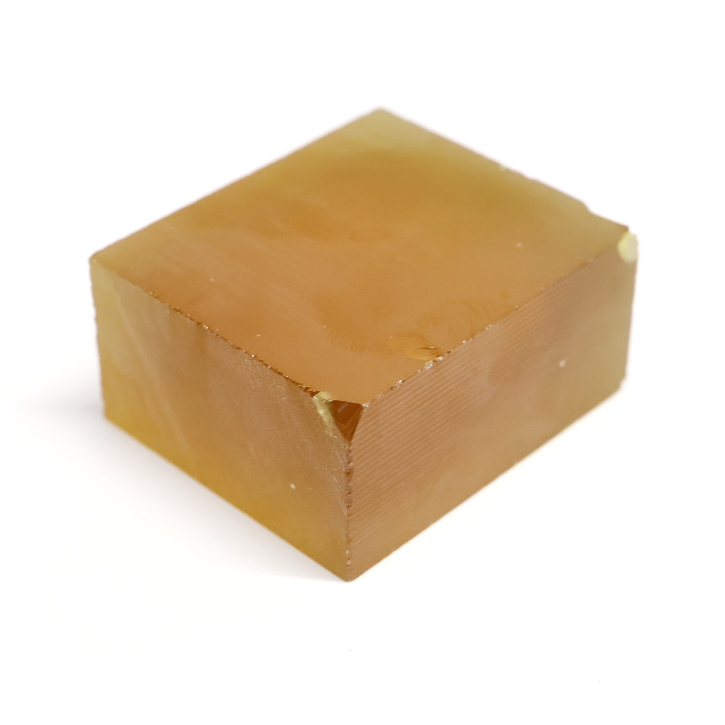 Dark Yellow Czochralski Pulled Sapphire - Grade A - Faceting Rough