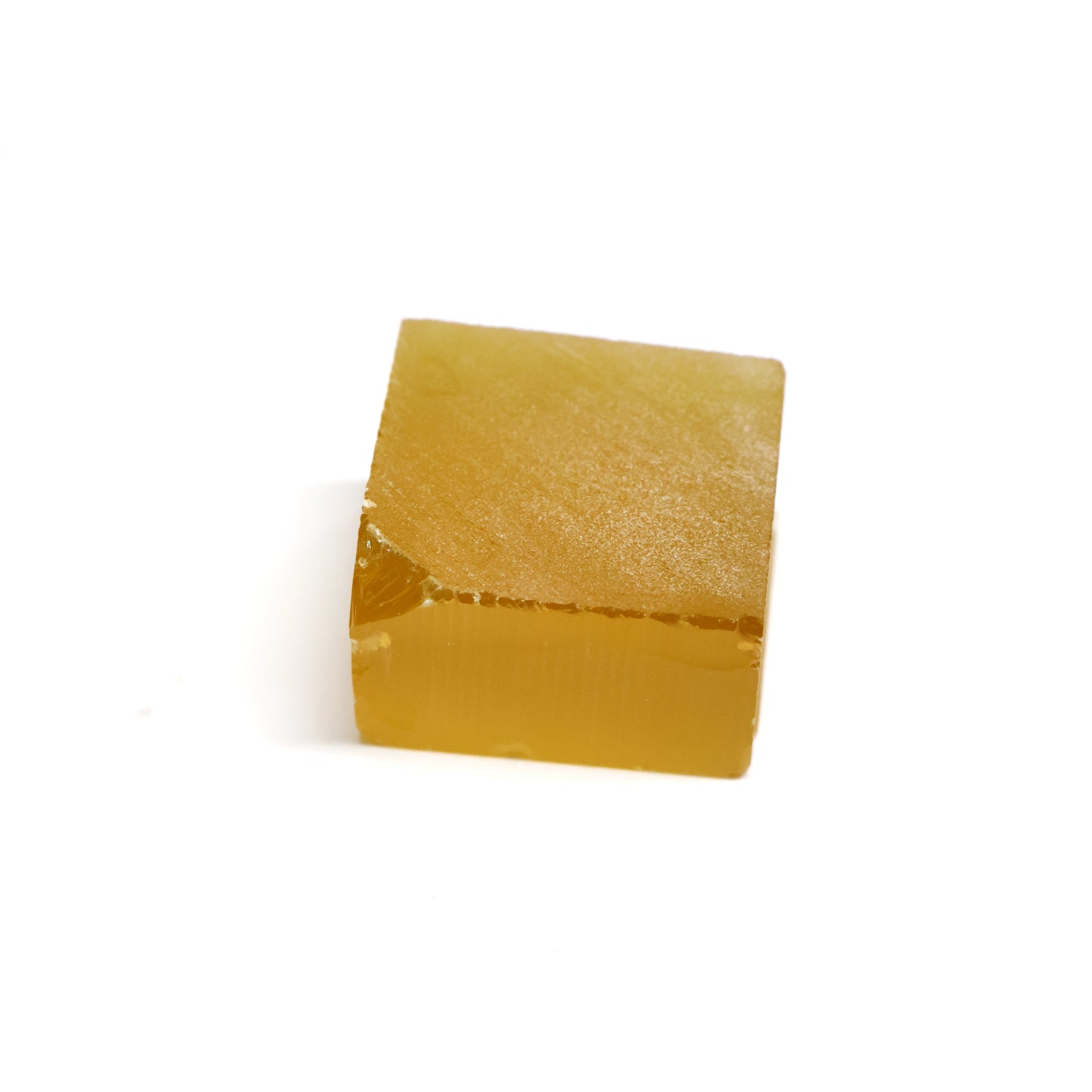 Dark Yellow Czochralski Pulled Sapphire - Grade A - Faceting Rough